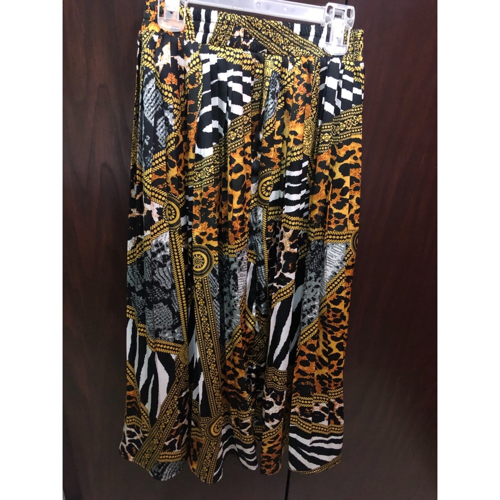 Animal print skirt